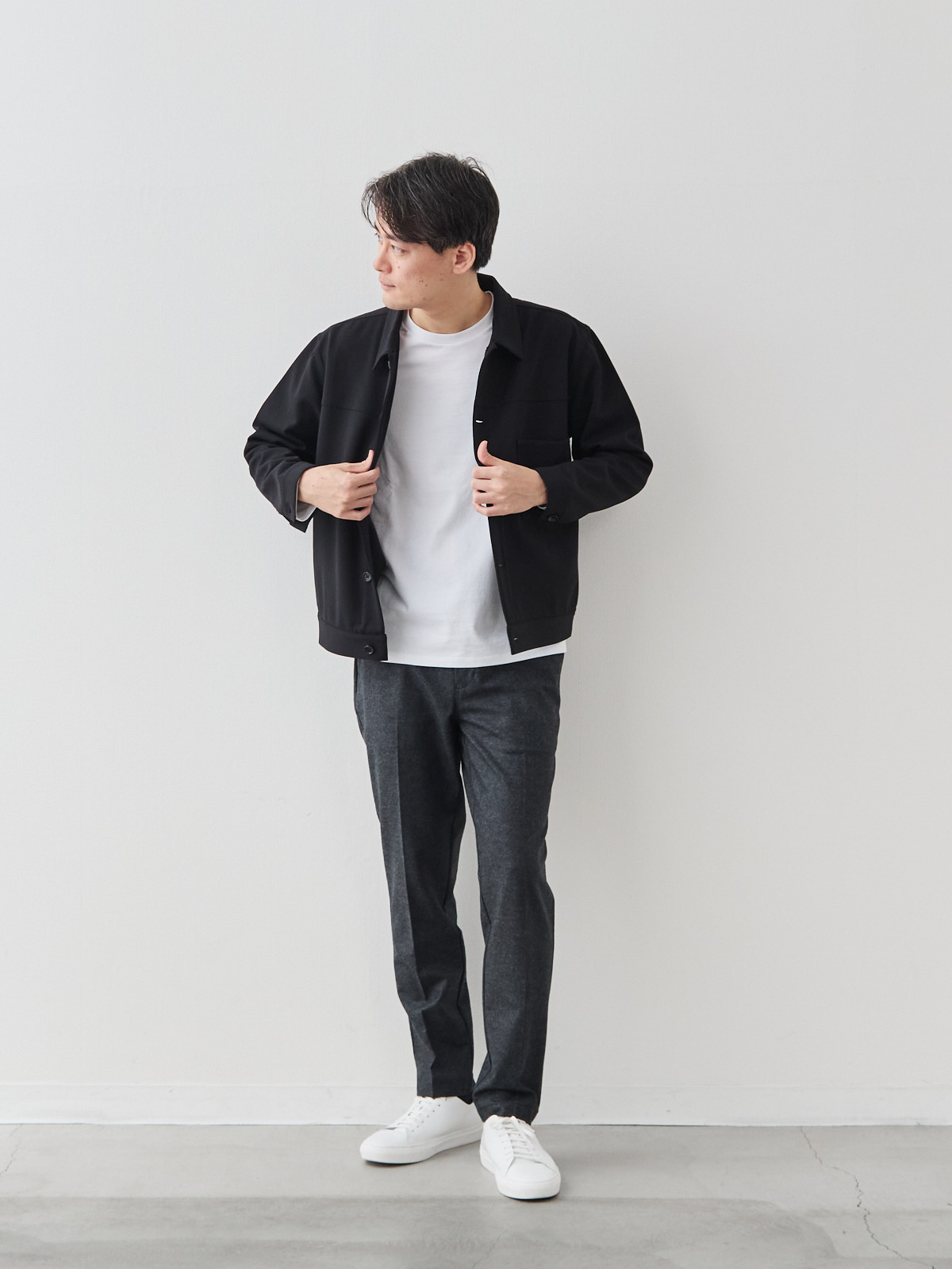 モデル 181cm 71kg サイズ L