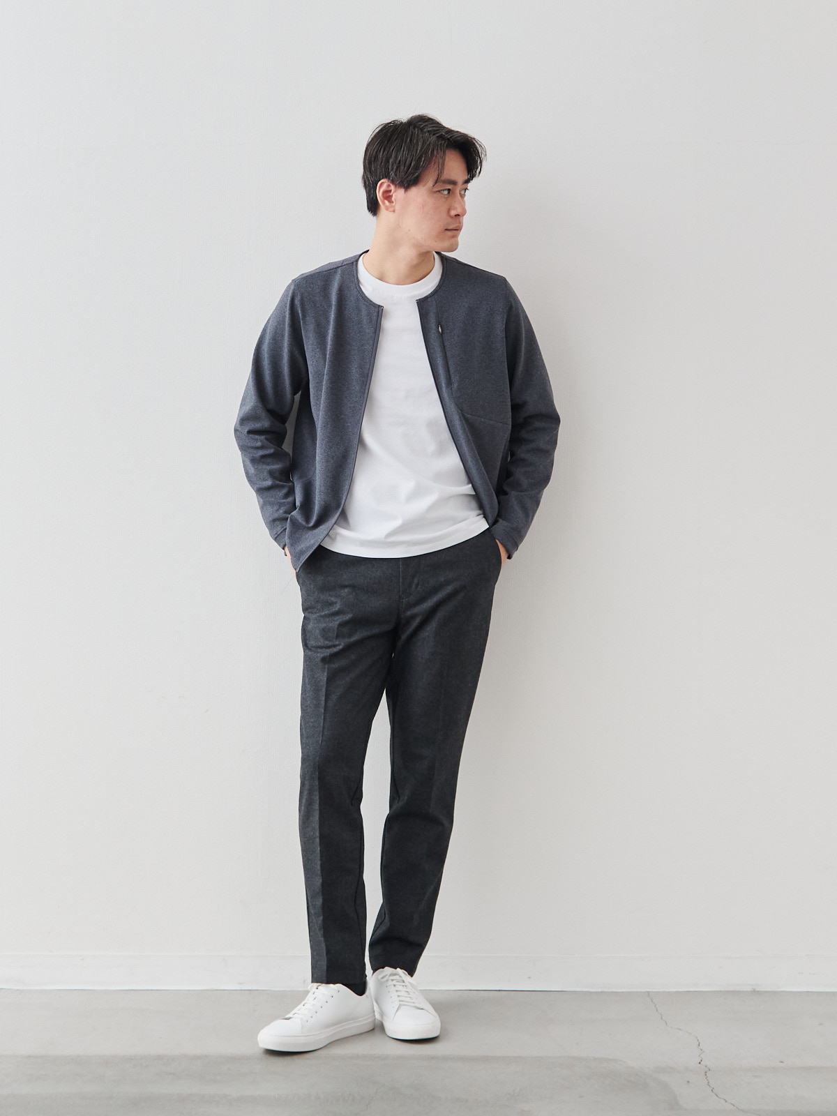 モデル 181cm 71kg サイズ L