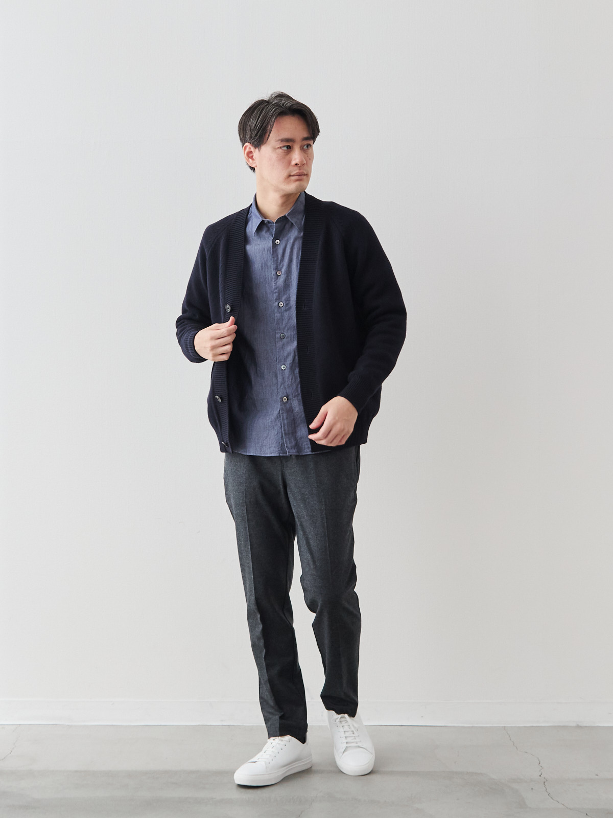 モデル 181cm 71kg サイズ L