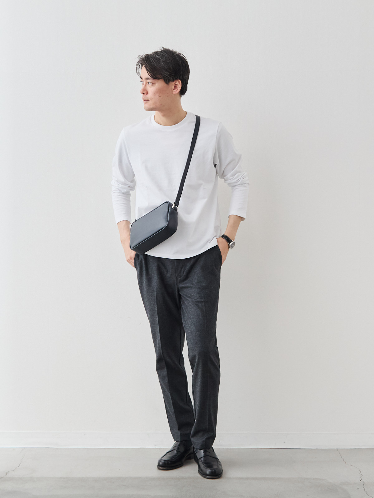 モデル 181cm 71kg サイズ L