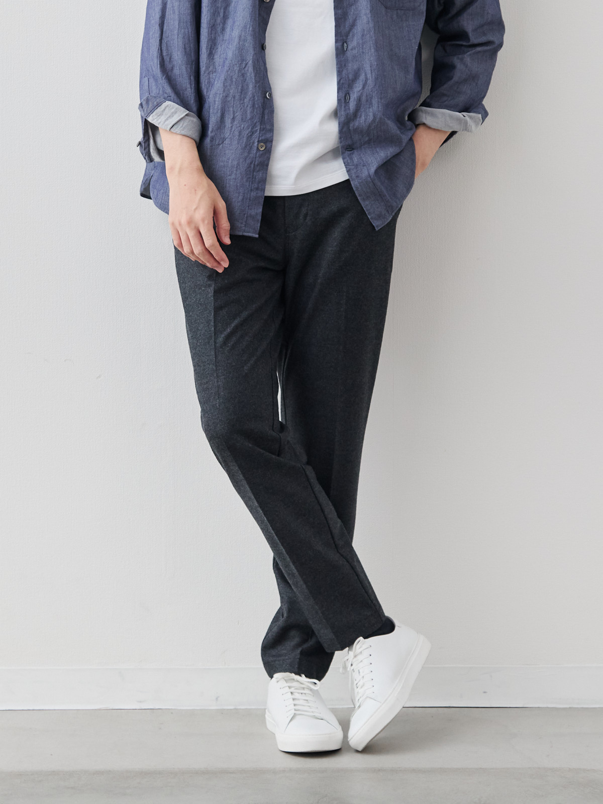 モデル 181cm 71kg サイズ L