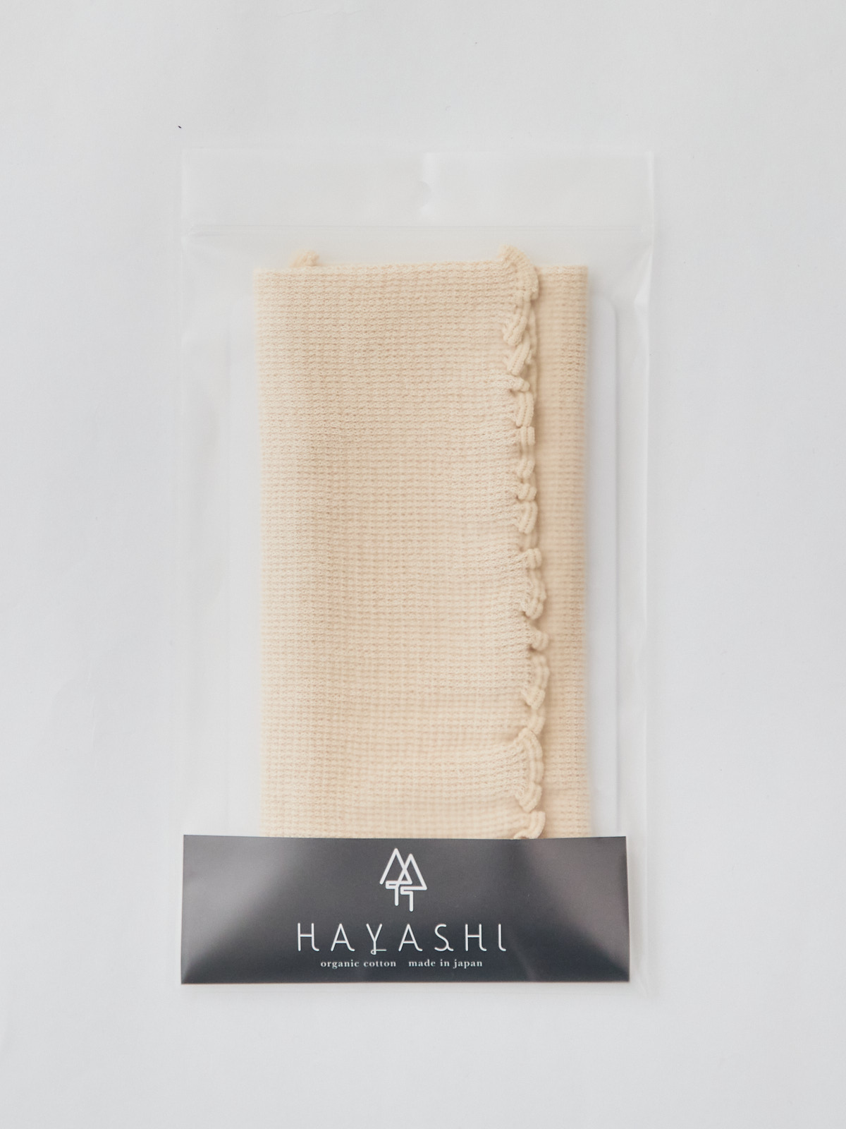 シルク&オーガニックコットン腹巻/きなり