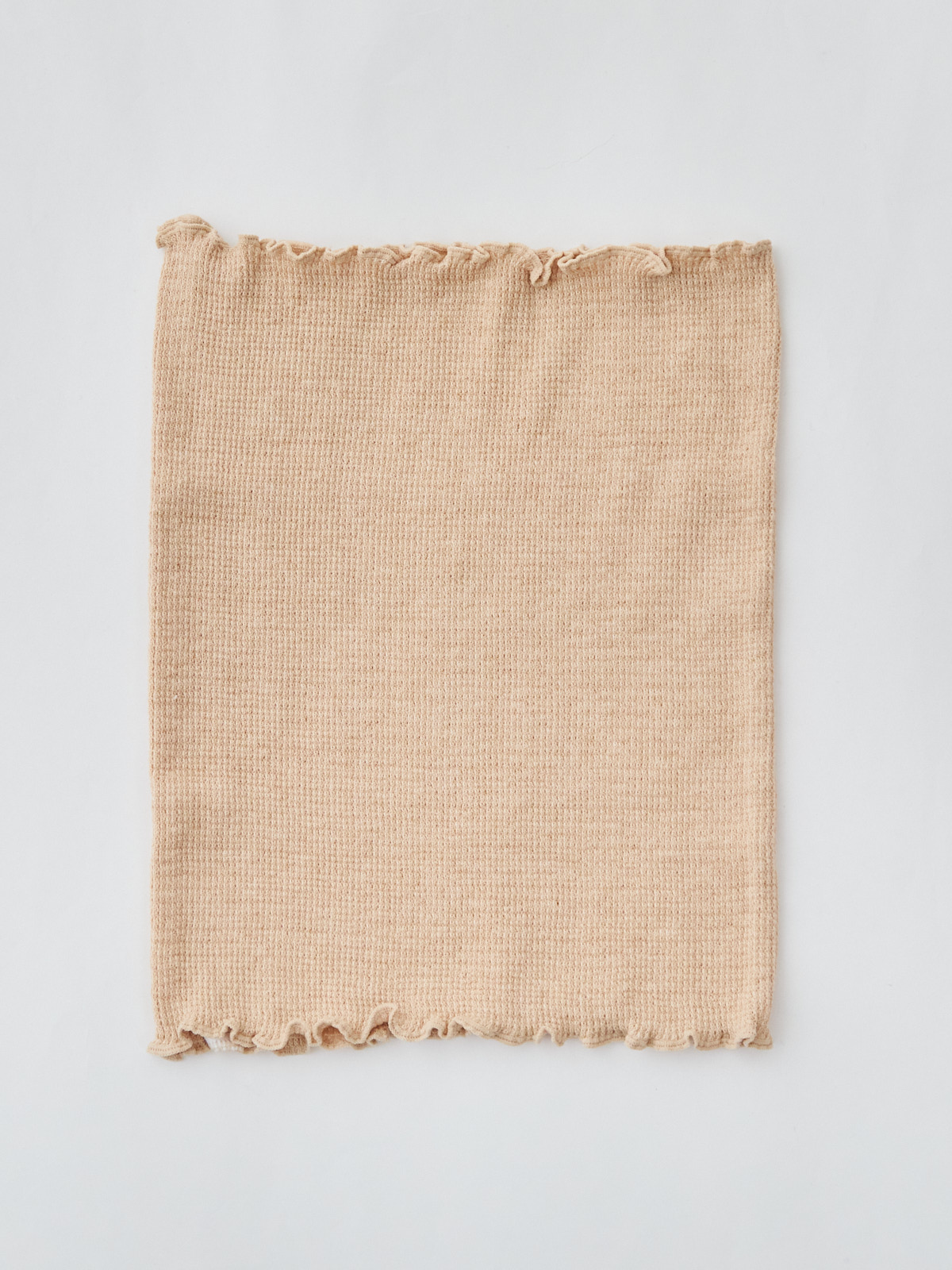 シルク&オーガニックコットン腹巻/ブラウン