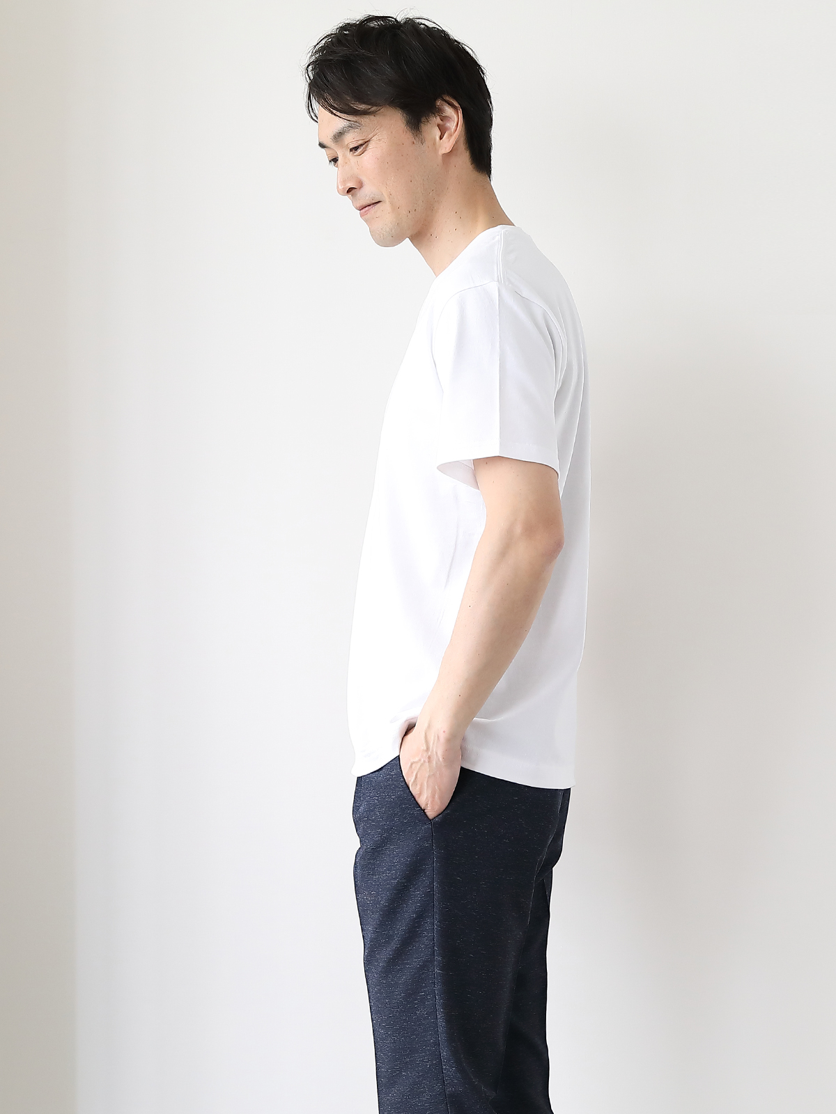 モデル 184cm 体重73kg サイズ LL