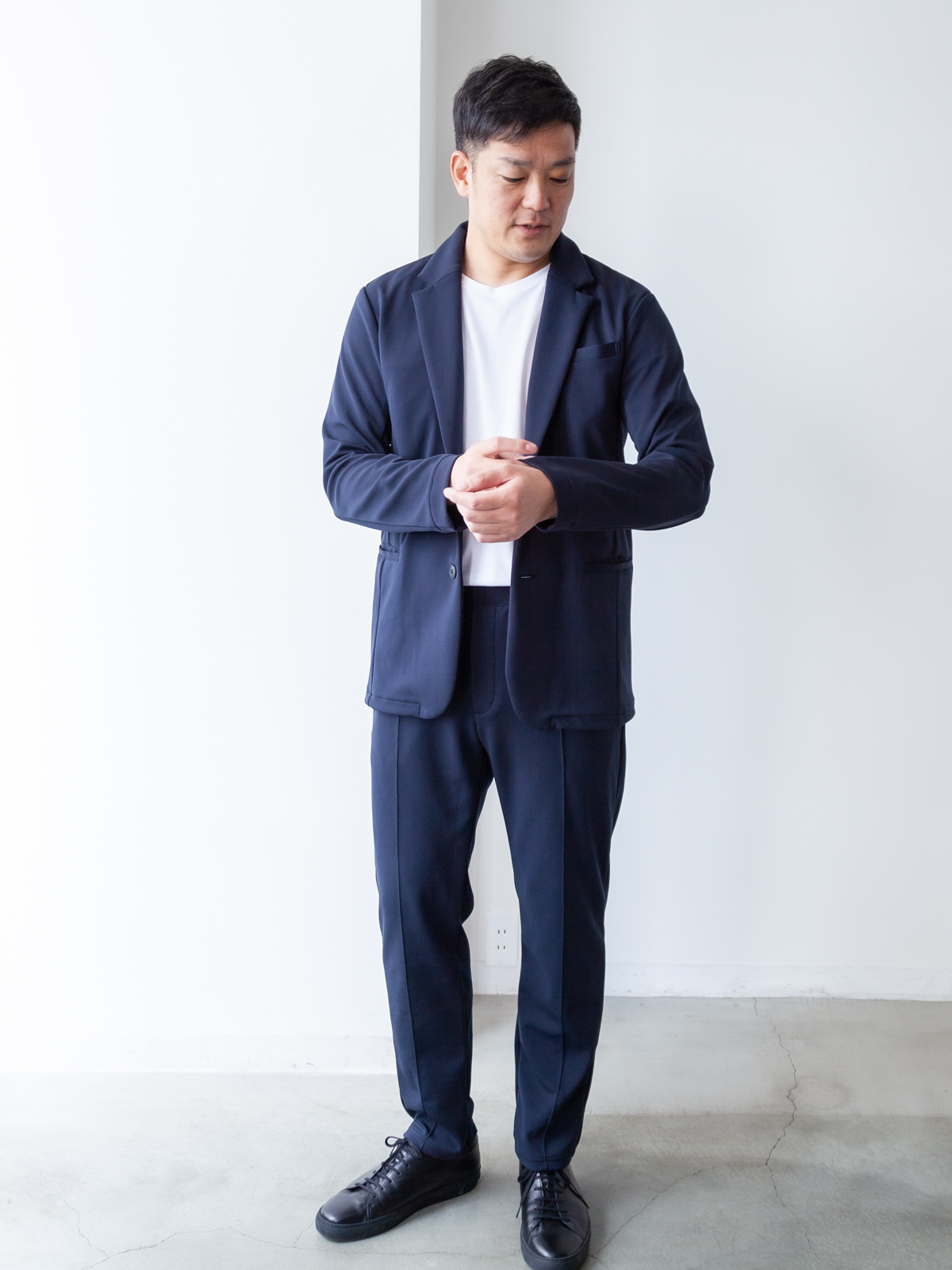 モデル 180cm 80kg サイズ LL