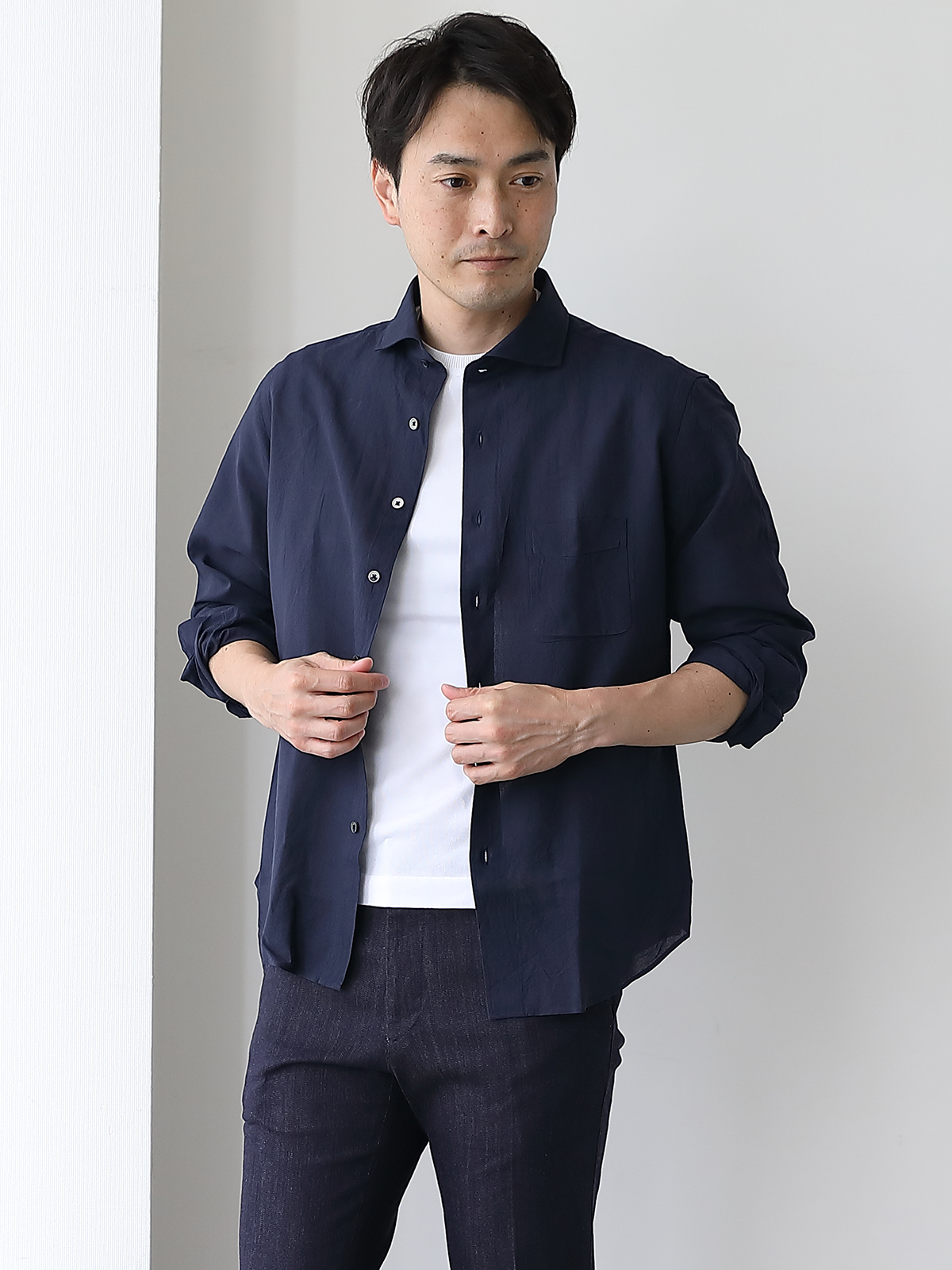 モデル 184cm 体重73kg サイズ LL