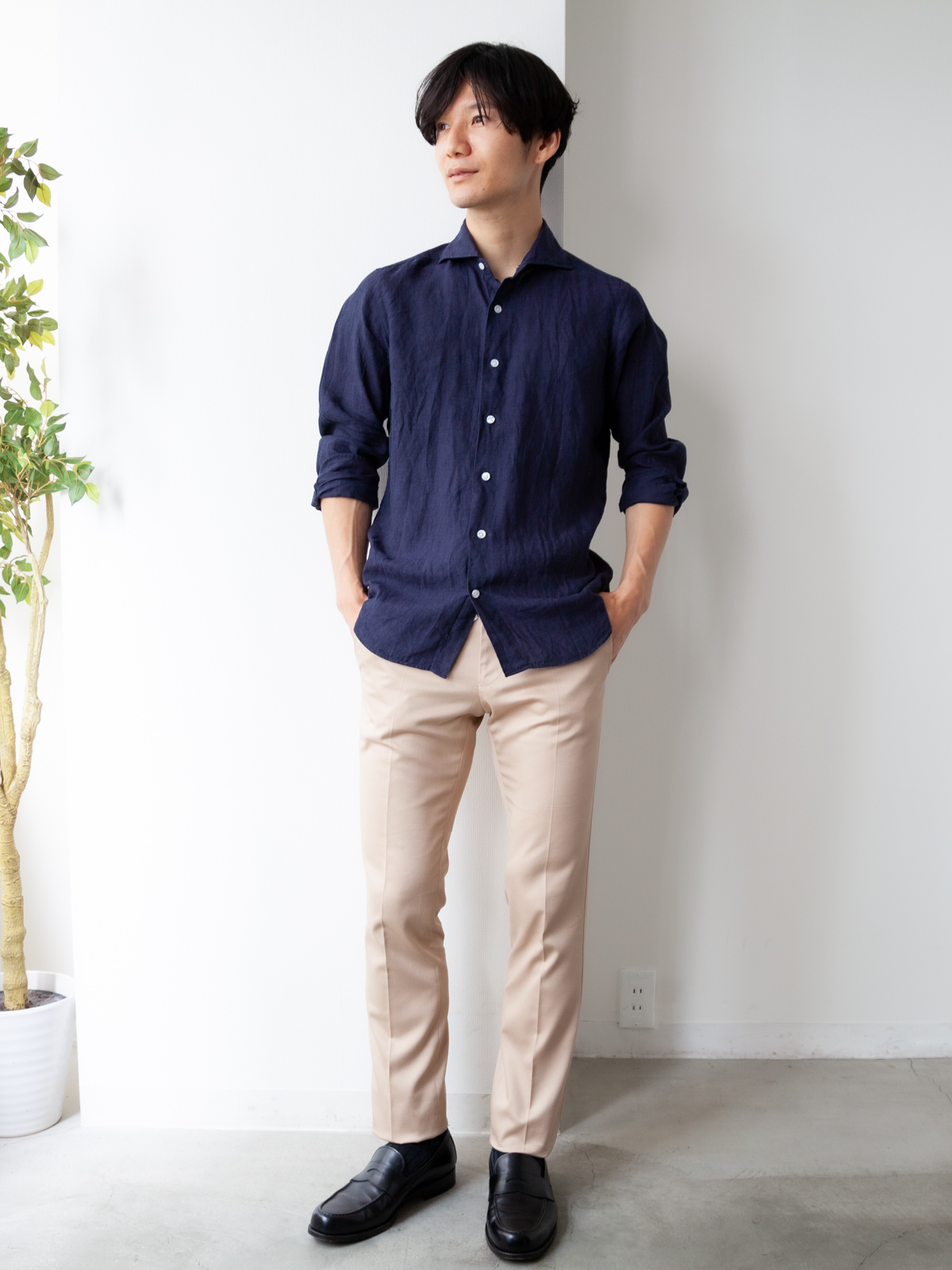 モデル 175cm 62kg サイズ S