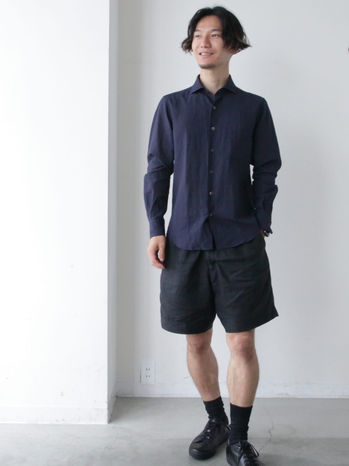 モデル 175cm 体重62kg サイズ M