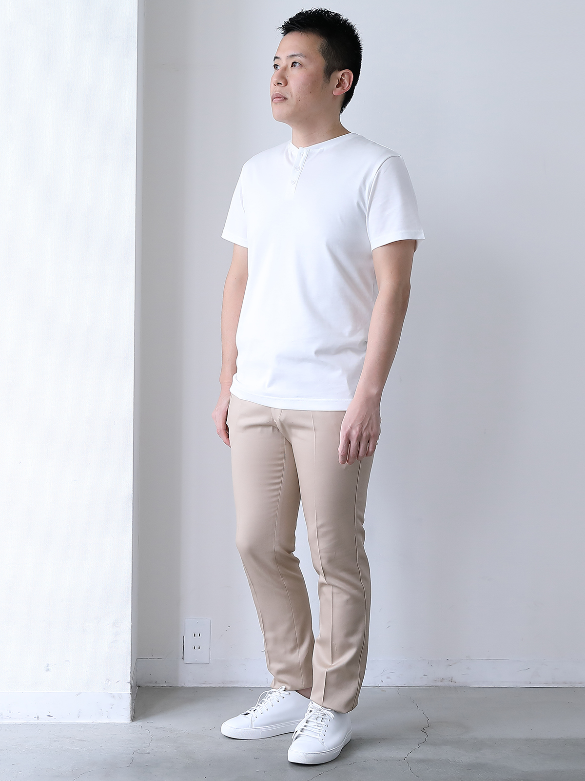 モデル 163cm 65kg サイズ S