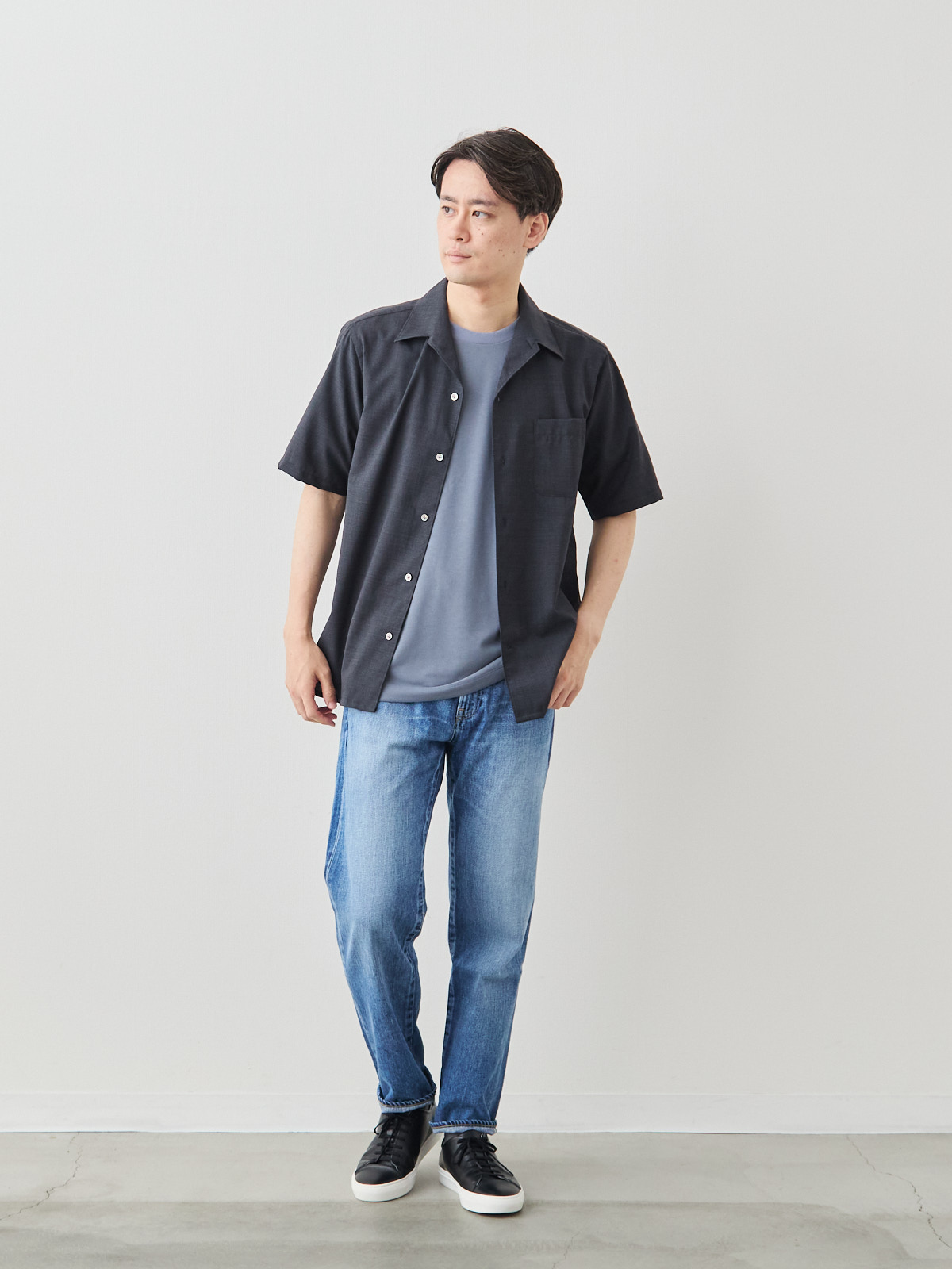 モデル 181cm 71kg サイズ L