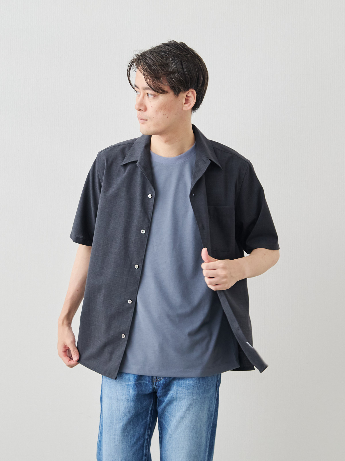 モデル 181cm 71kg サイズ L