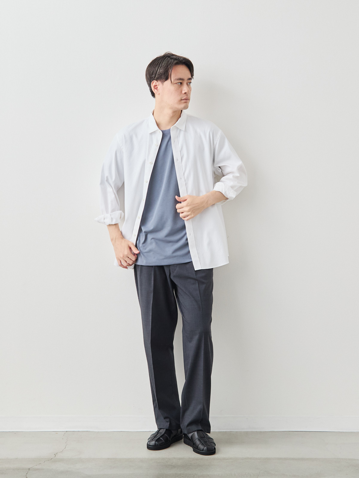 モデル 181cm 71kg サイズ L