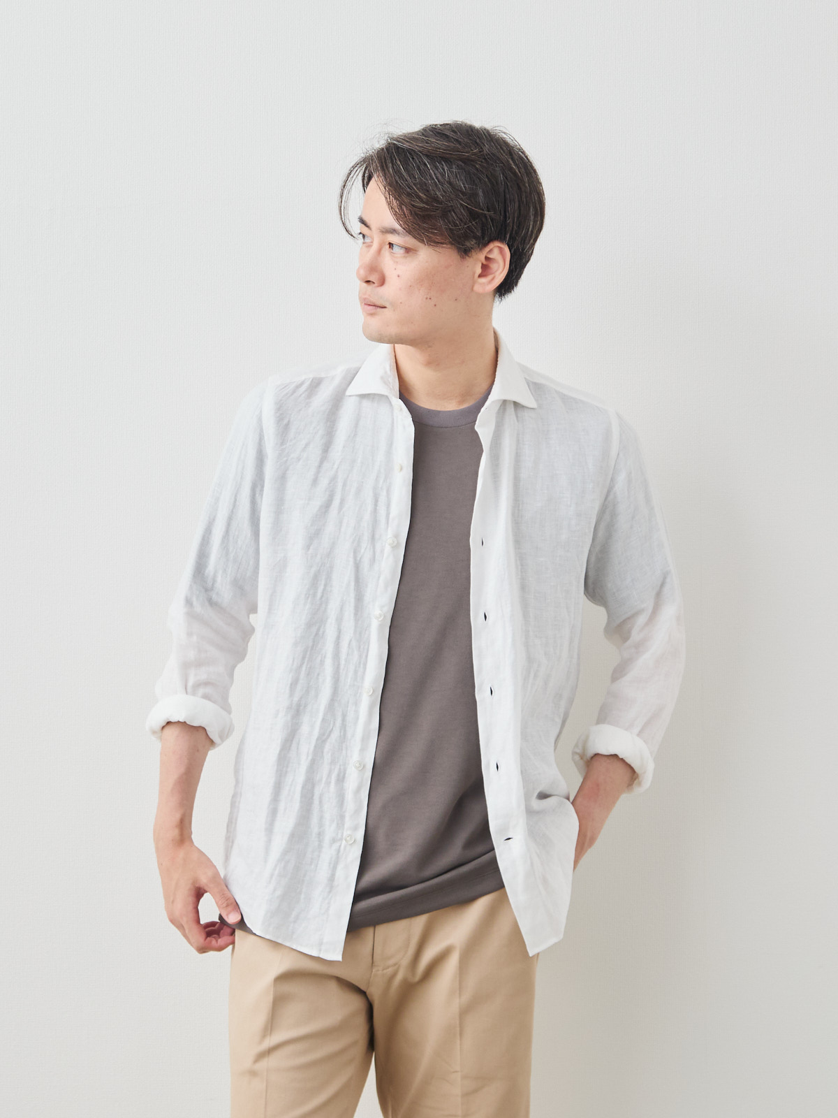 モデル 181cm 71kg サイズ L