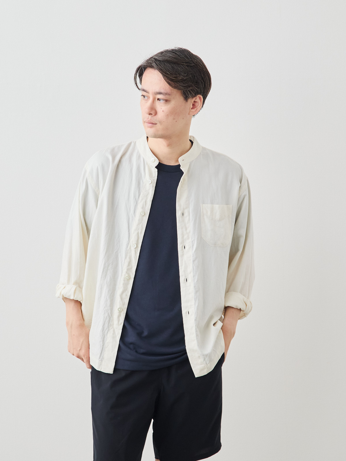 モデル 181cm 71kg サイズ L