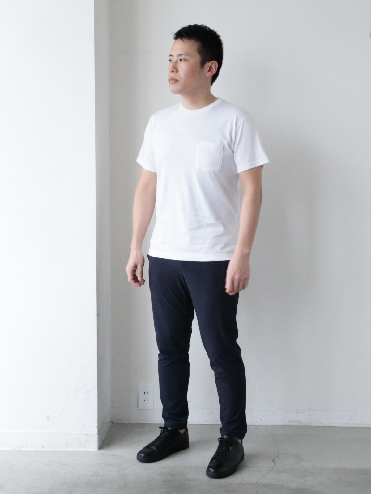モデル 163cm 体重65kg サイズ S