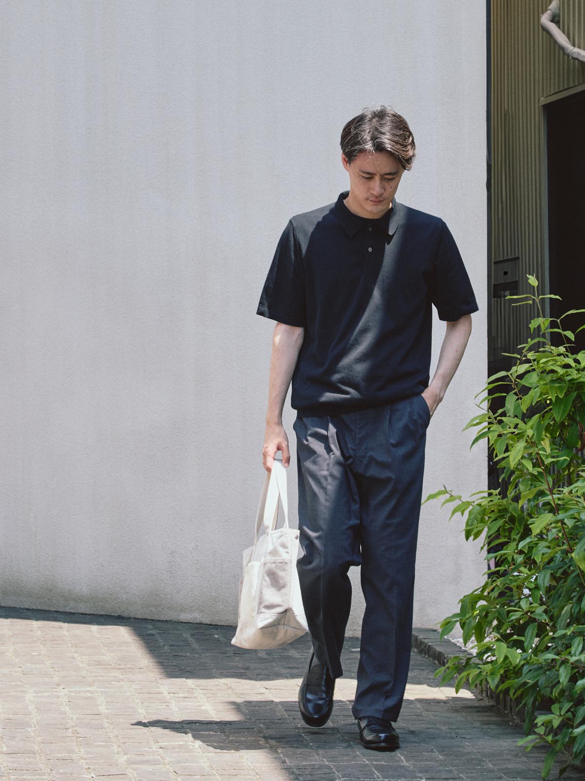 モデル 181cm 71kg サイズ L