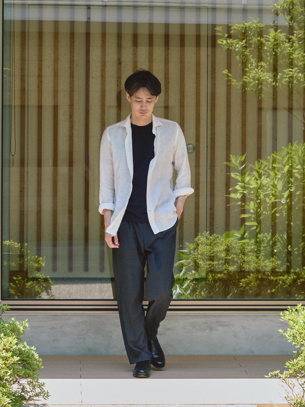 モデル 181cm 71kg サイズ L