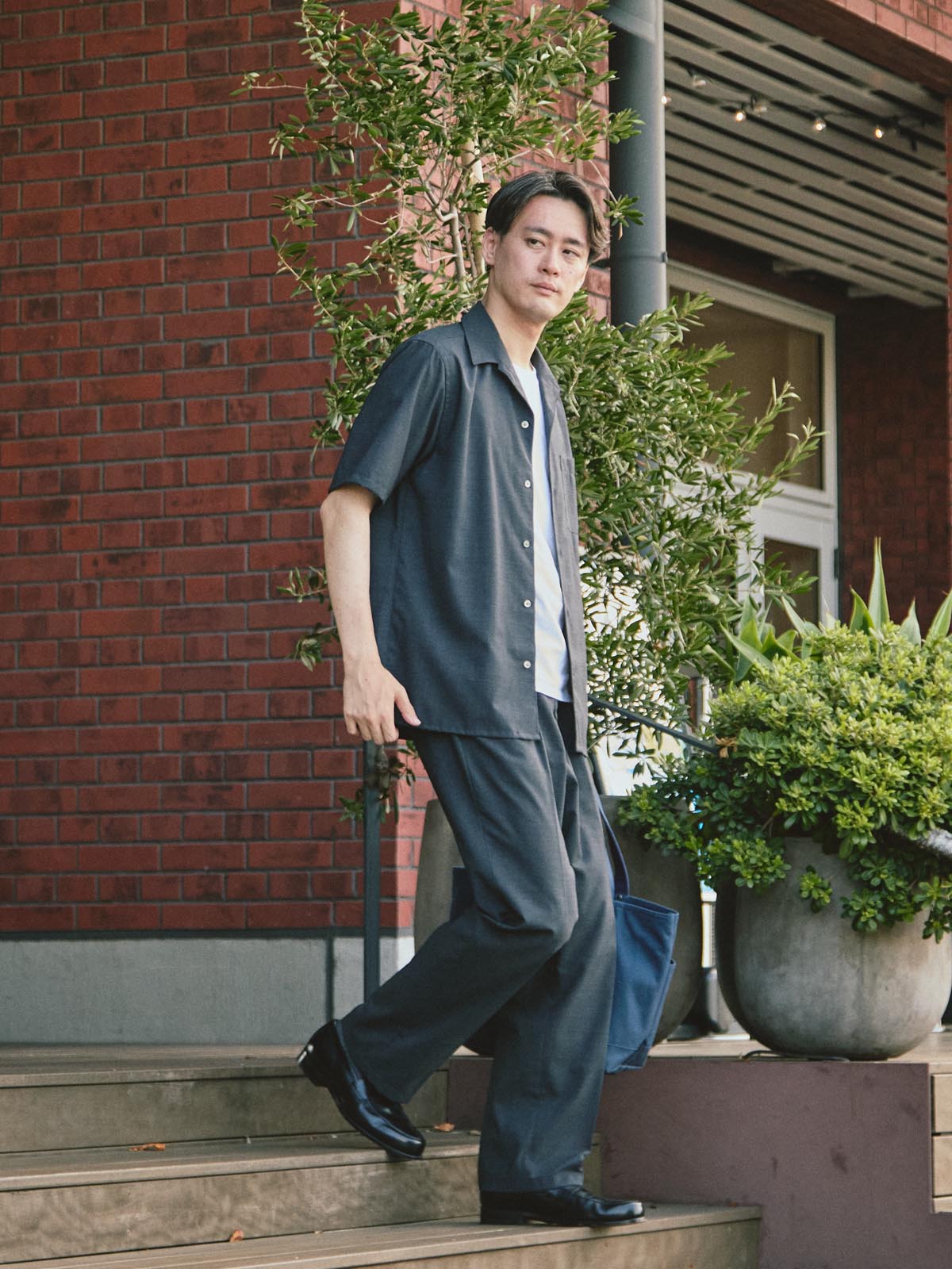 モデル 181cm 71kg サイズ L