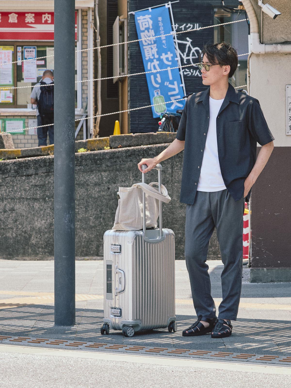 モデル 181cm 71kg サイズ L