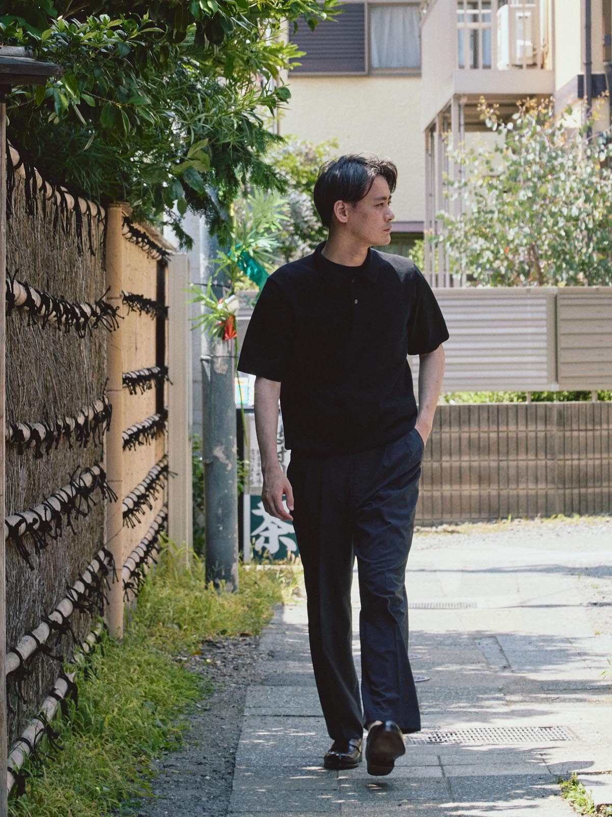 モデル 181cm 71kg サイズ L