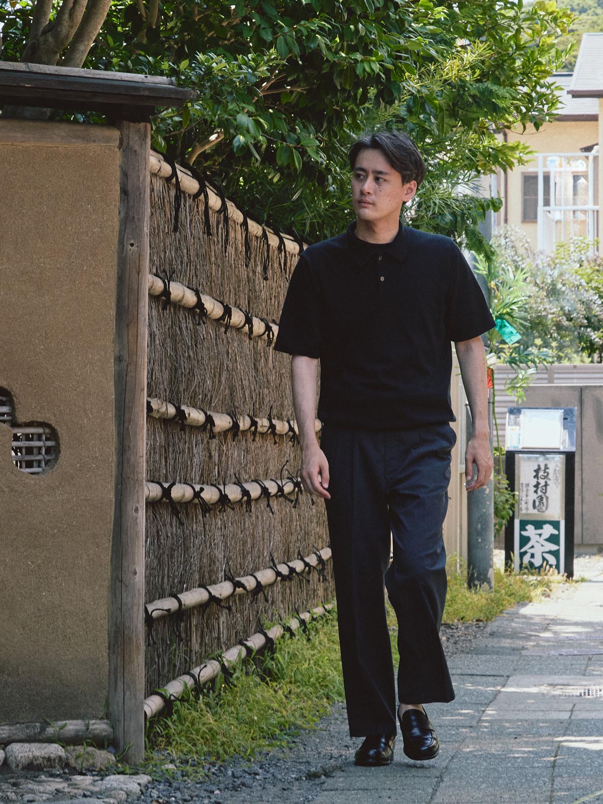 モデル 181cm 71kg サイズ L