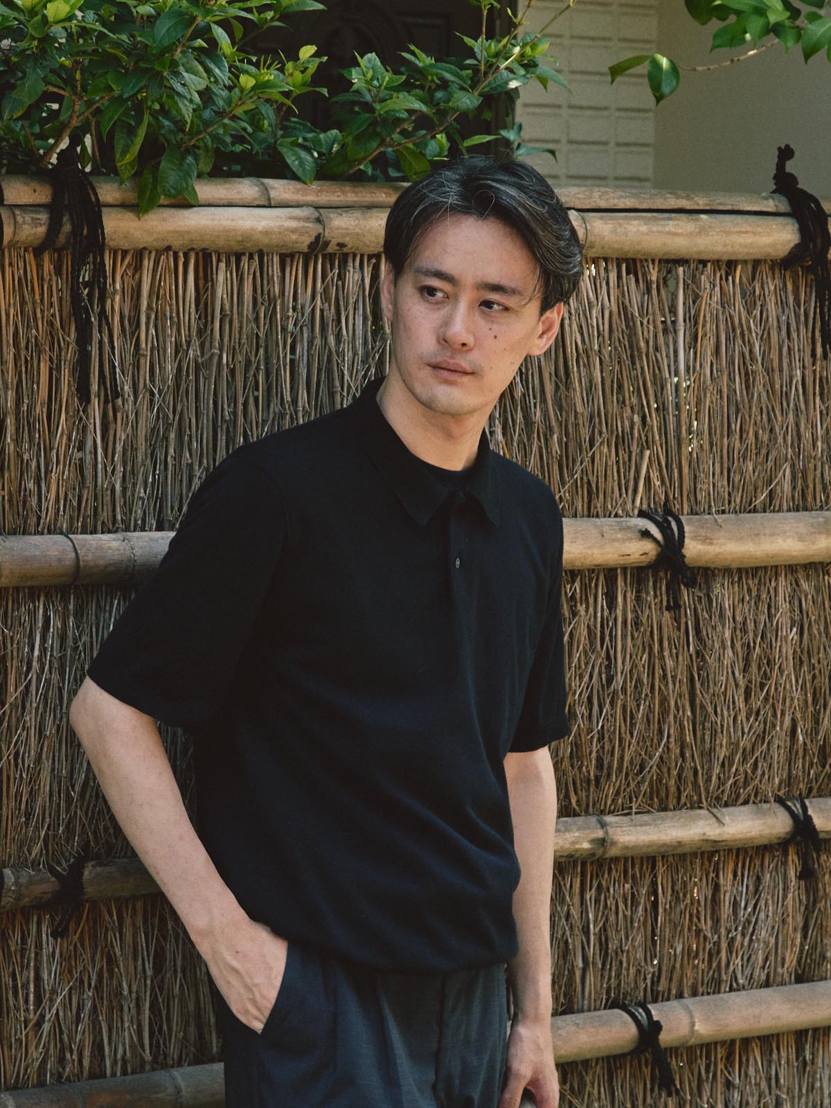 モデル 181cm 71kg サイズ L