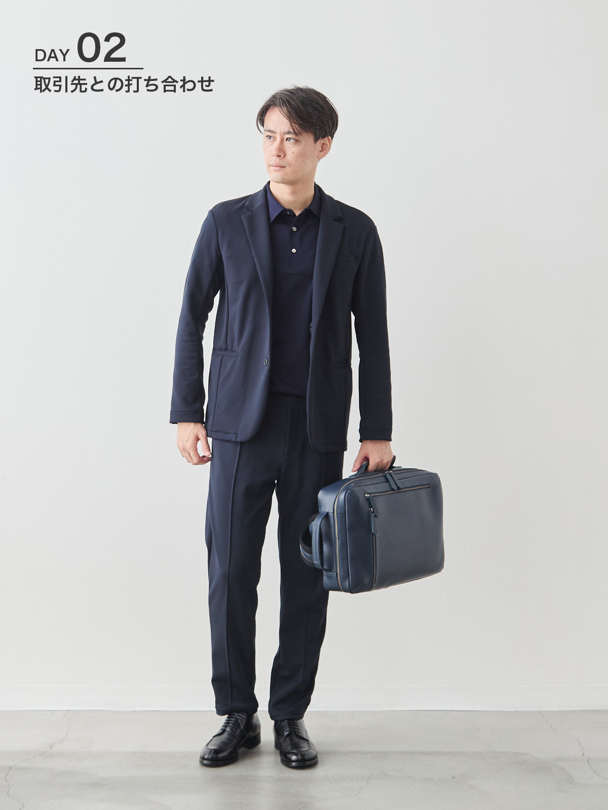 モデル 181cm 71kg サイズ L