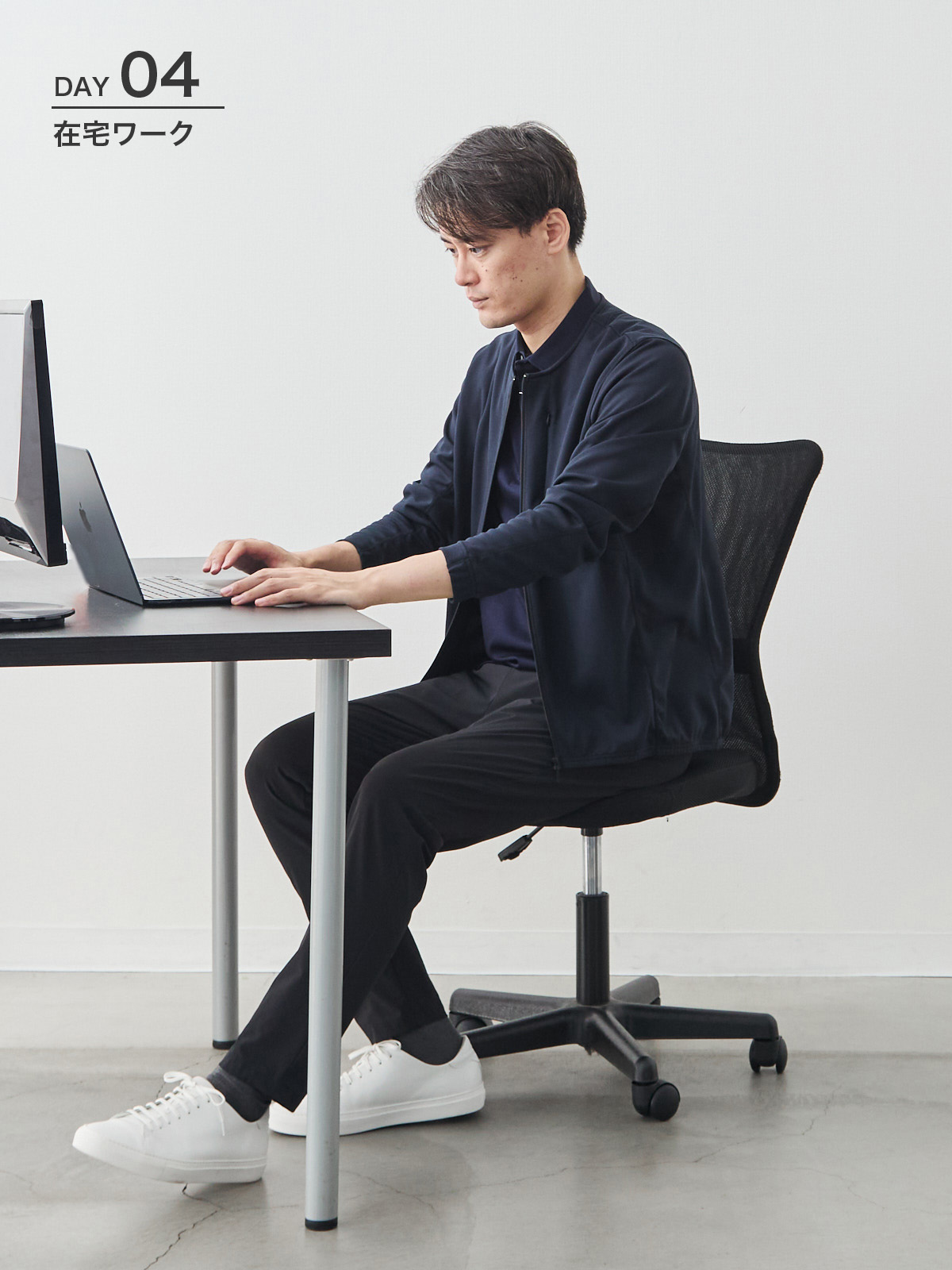 モデル 181cm 71kg サイズ L