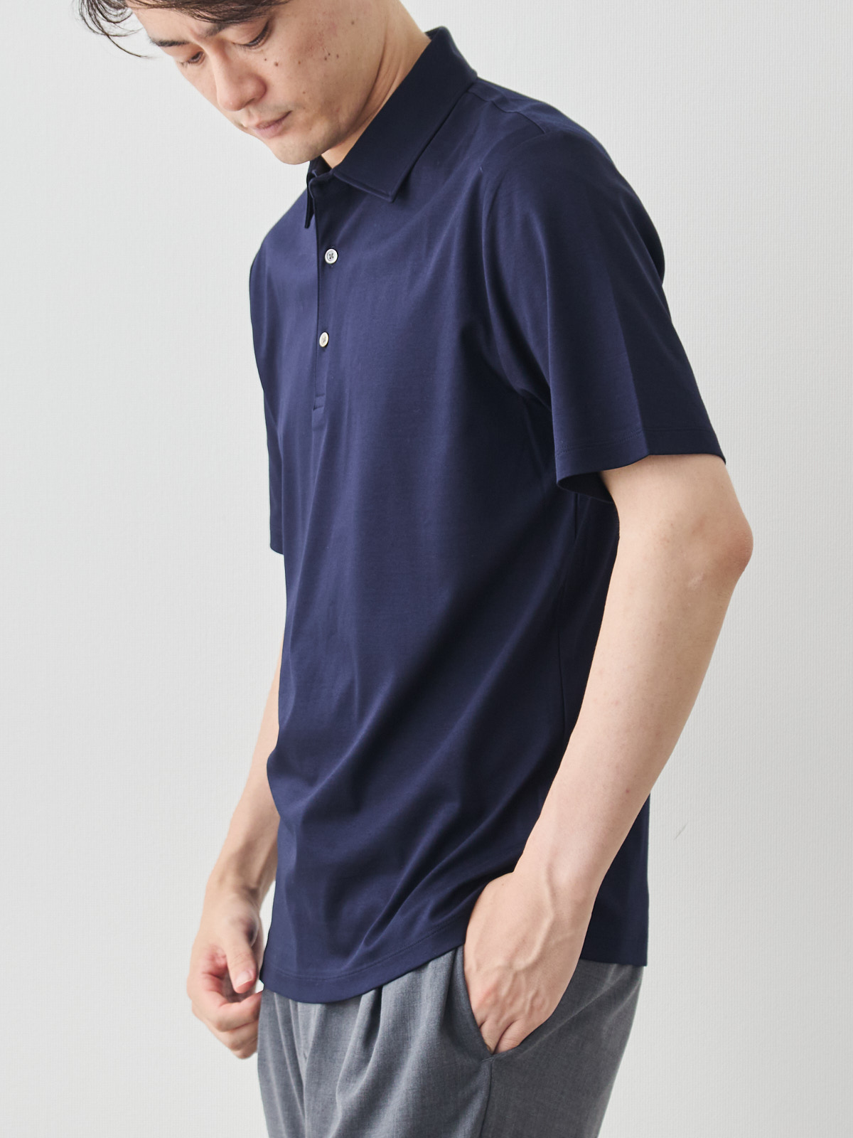 モデル 181cm 71kg サイズ L