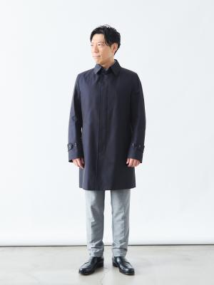 モデル 171cm 70kg サイズ L ※別カラー着用(ネイビー)