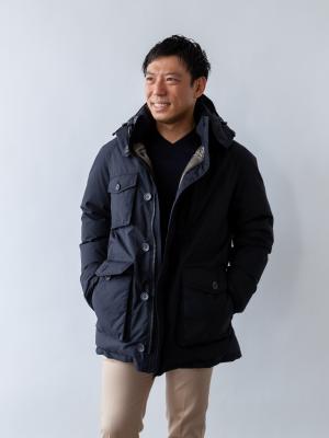 モデル 171cm 71kg サイズ L