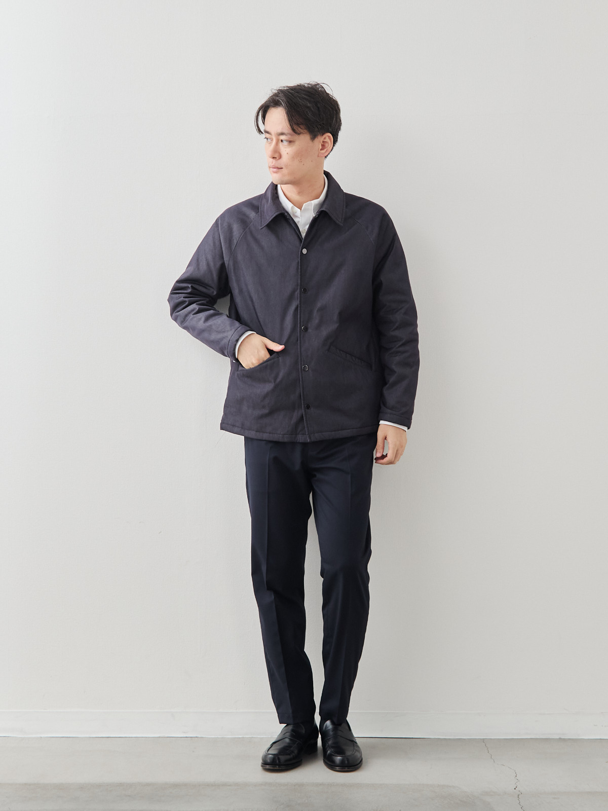 モデル 181cm 71kg サイズ L