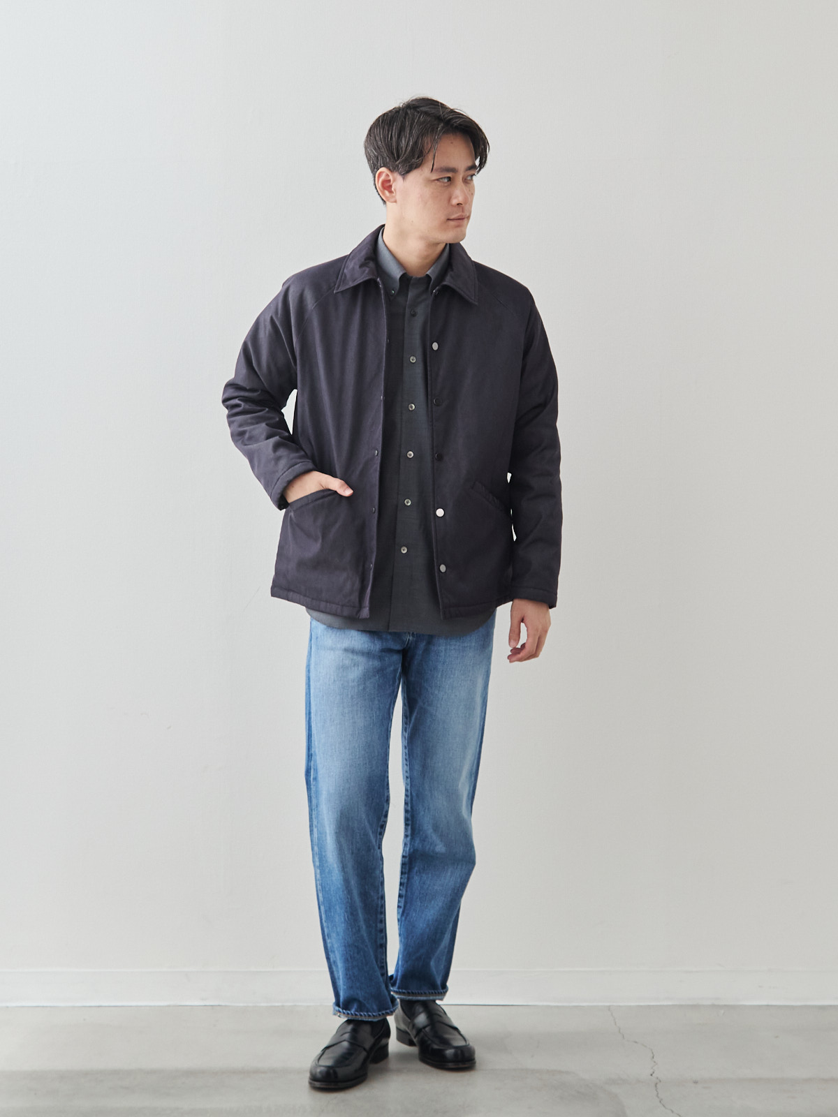 モデル 181cm 71kg サイズ L