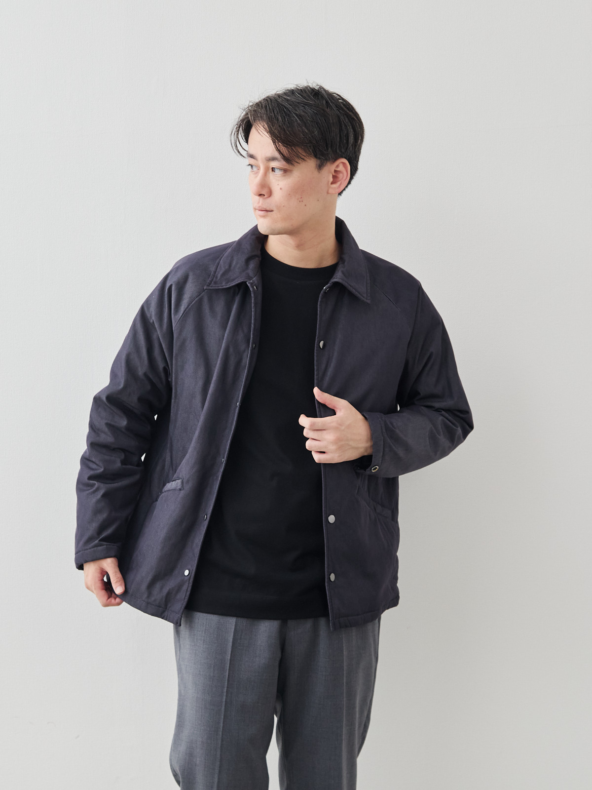 モデル 181cm 71kg サイズ L