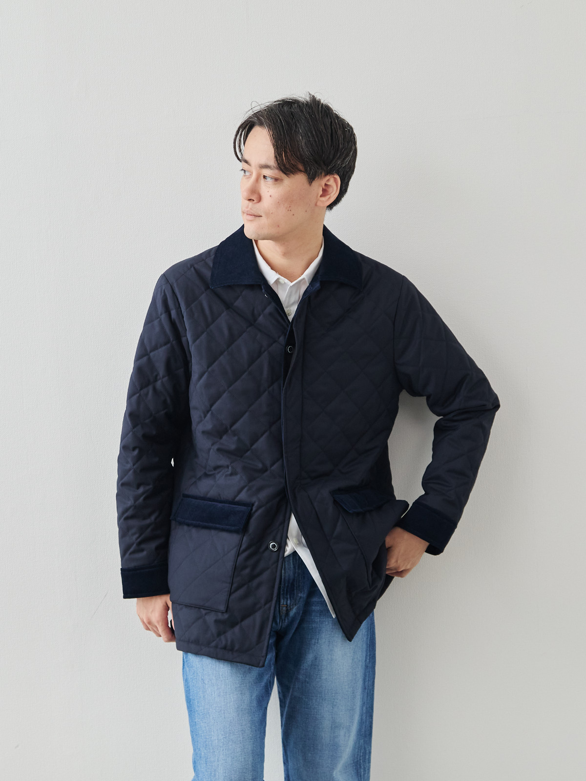モデル 181cm 71kg サイズ L