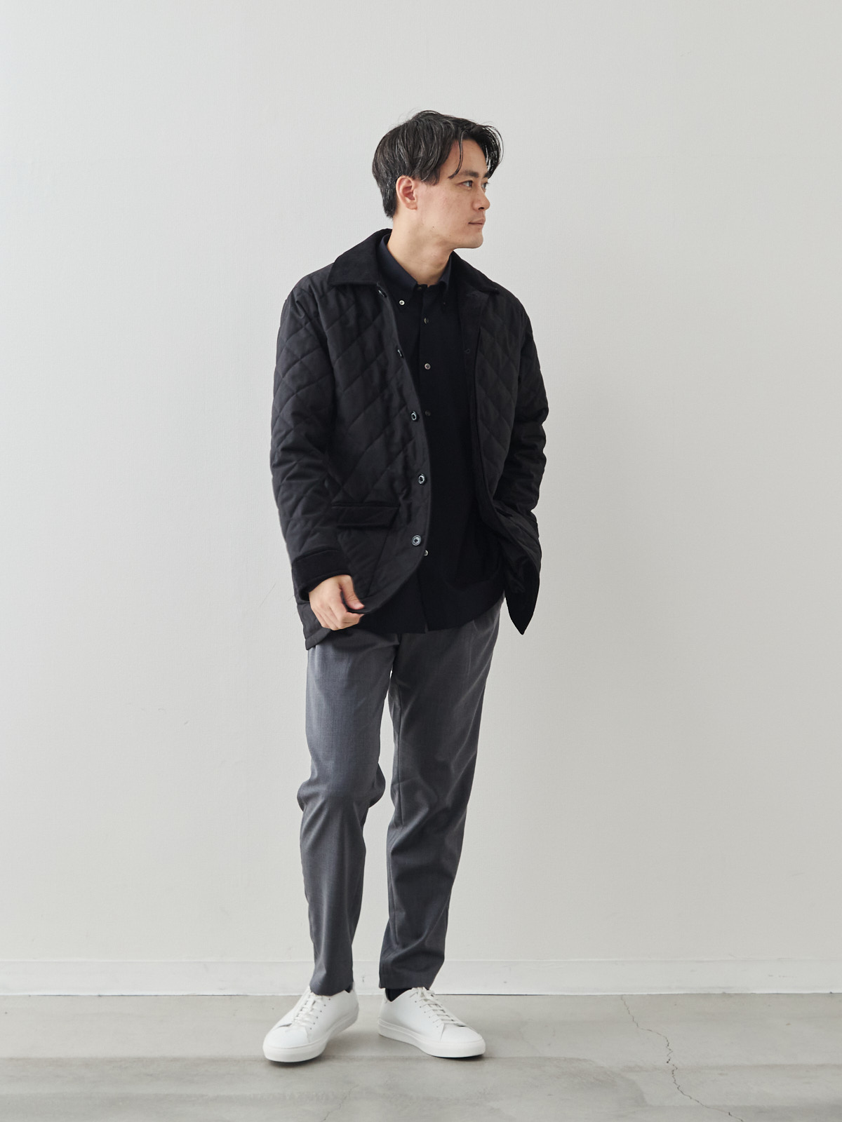 モデル 181cm 71kg サイズ L