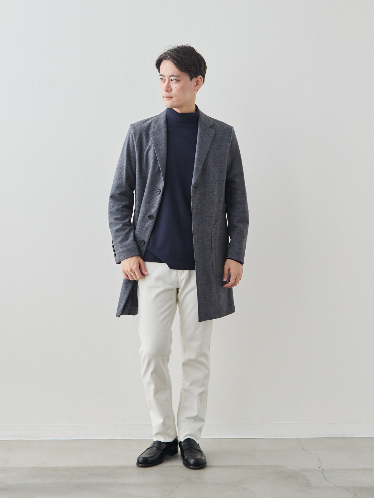 モデル 181cm 71kg サイズ L