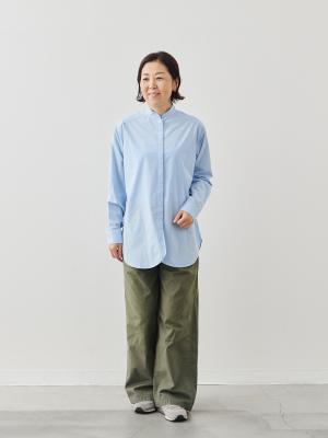 モデル 156cm サイズ 36 ※別カラー(サックス)着用