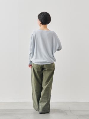 モデル 150cm サイズ 38 ※別カラー(ブルーグレー)着用