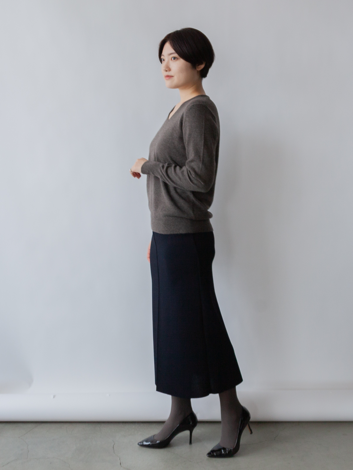 モデル 164cm サイズ L