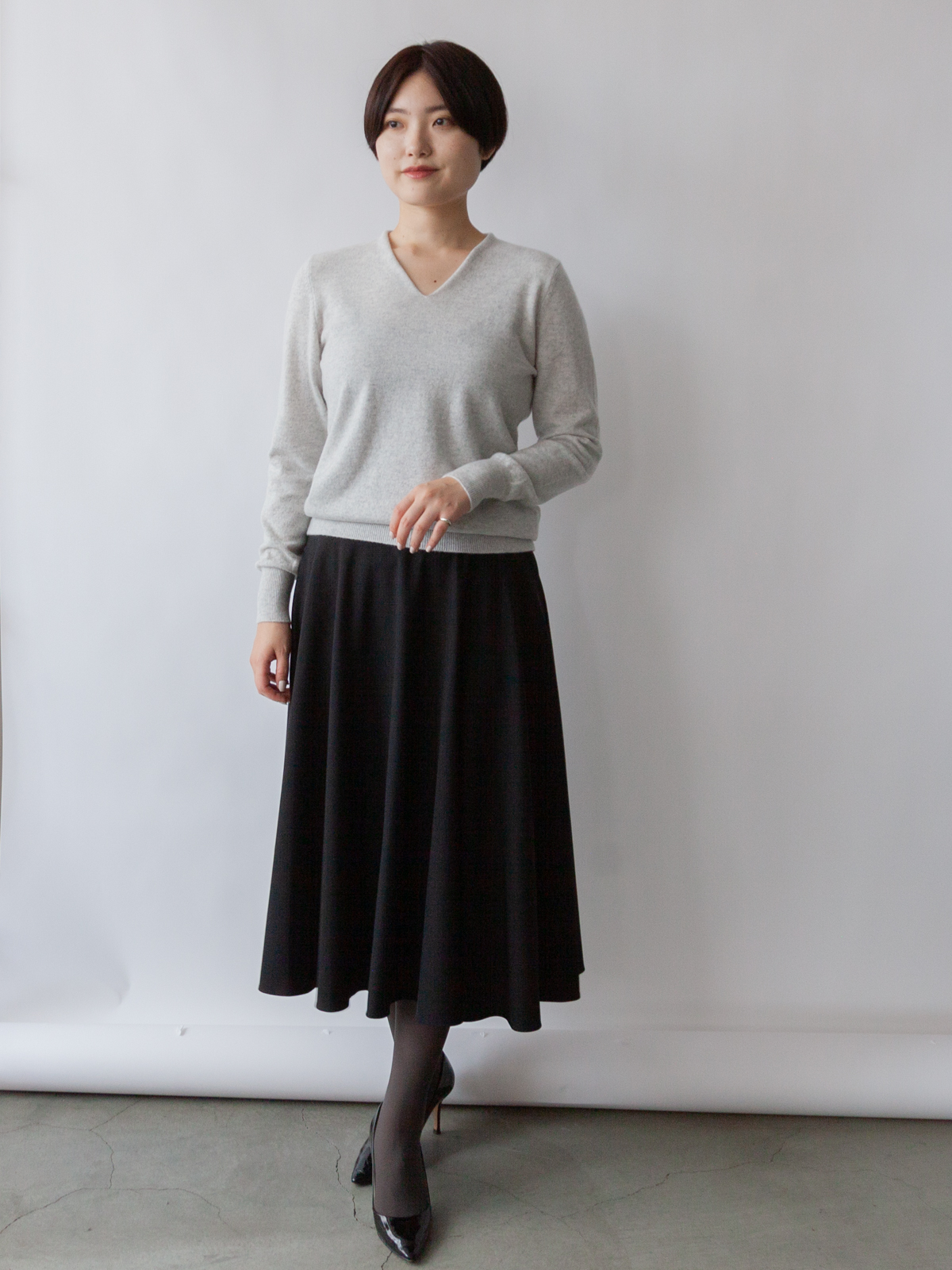 モデル 164cm サイズ L