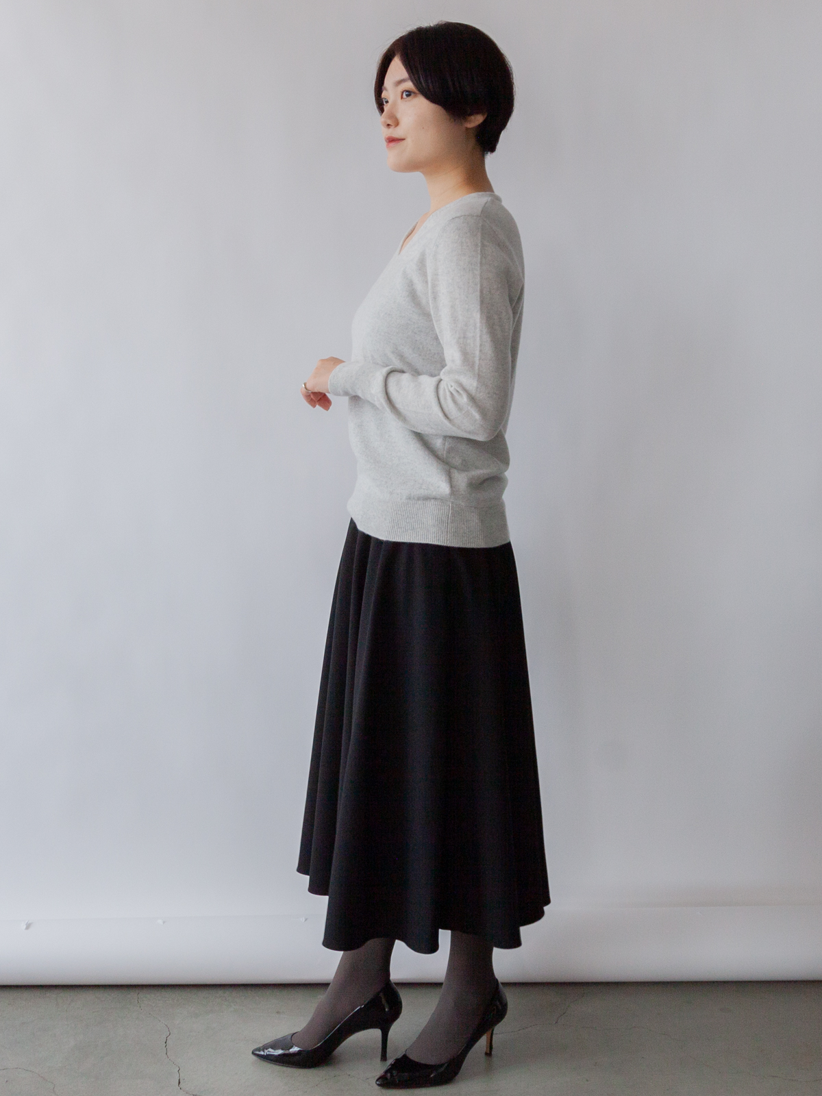 モデル 164cm サイズ L