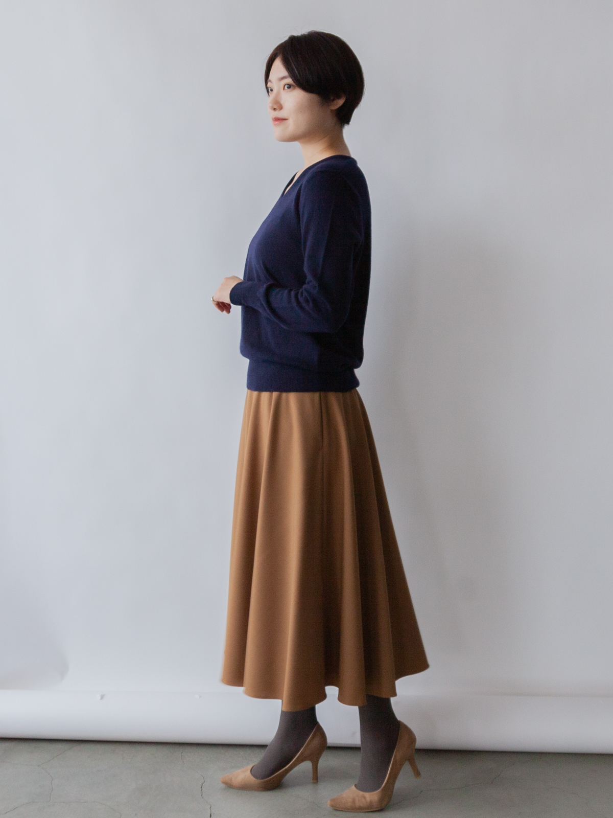 モデル 164cm サイズ L