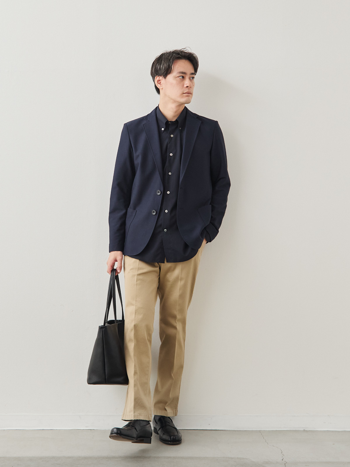 モデル 181cm 71kg サイズ L