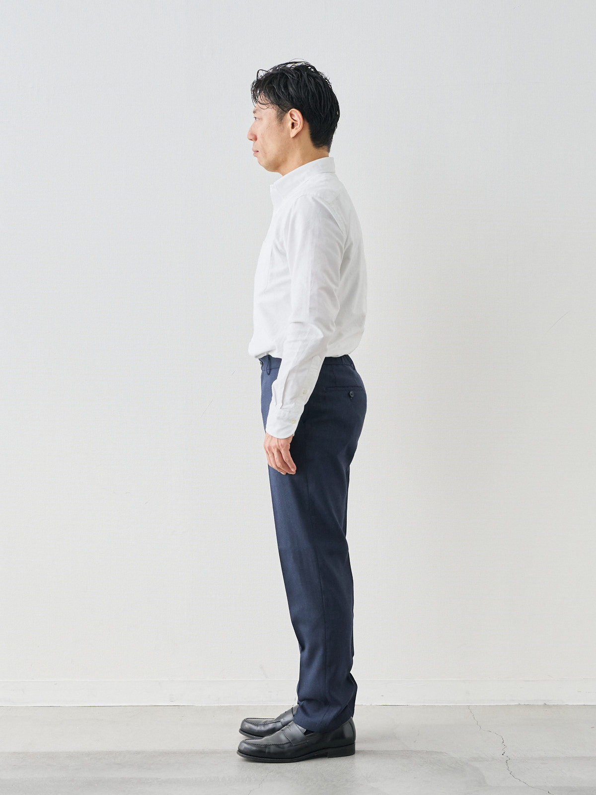 モデル 171cm 70kg ウエスト85cm サイズ M