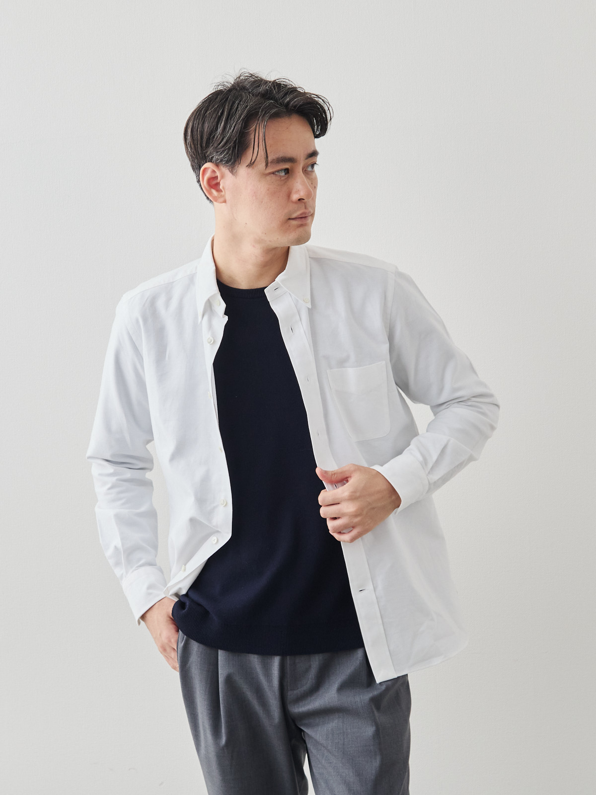 モデル 181cm 71kg サイズ L