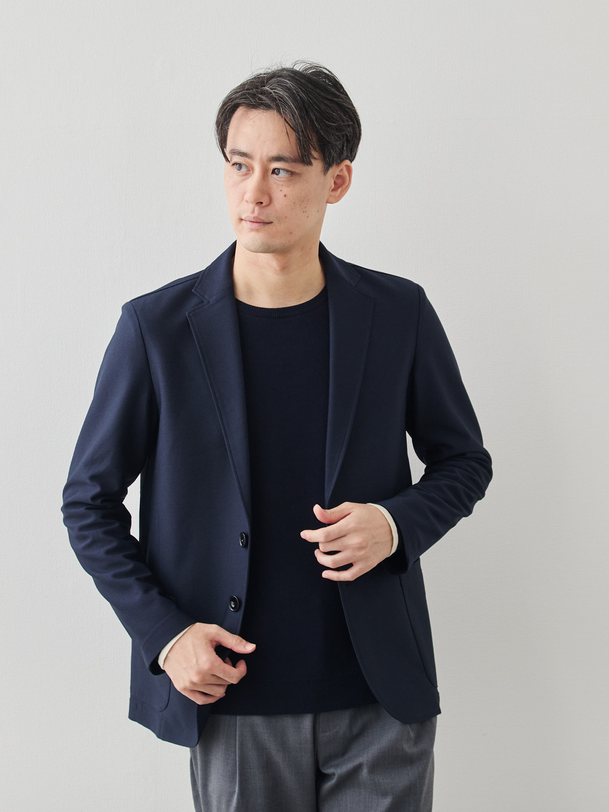 モデル 181cm 71kg サイズ L