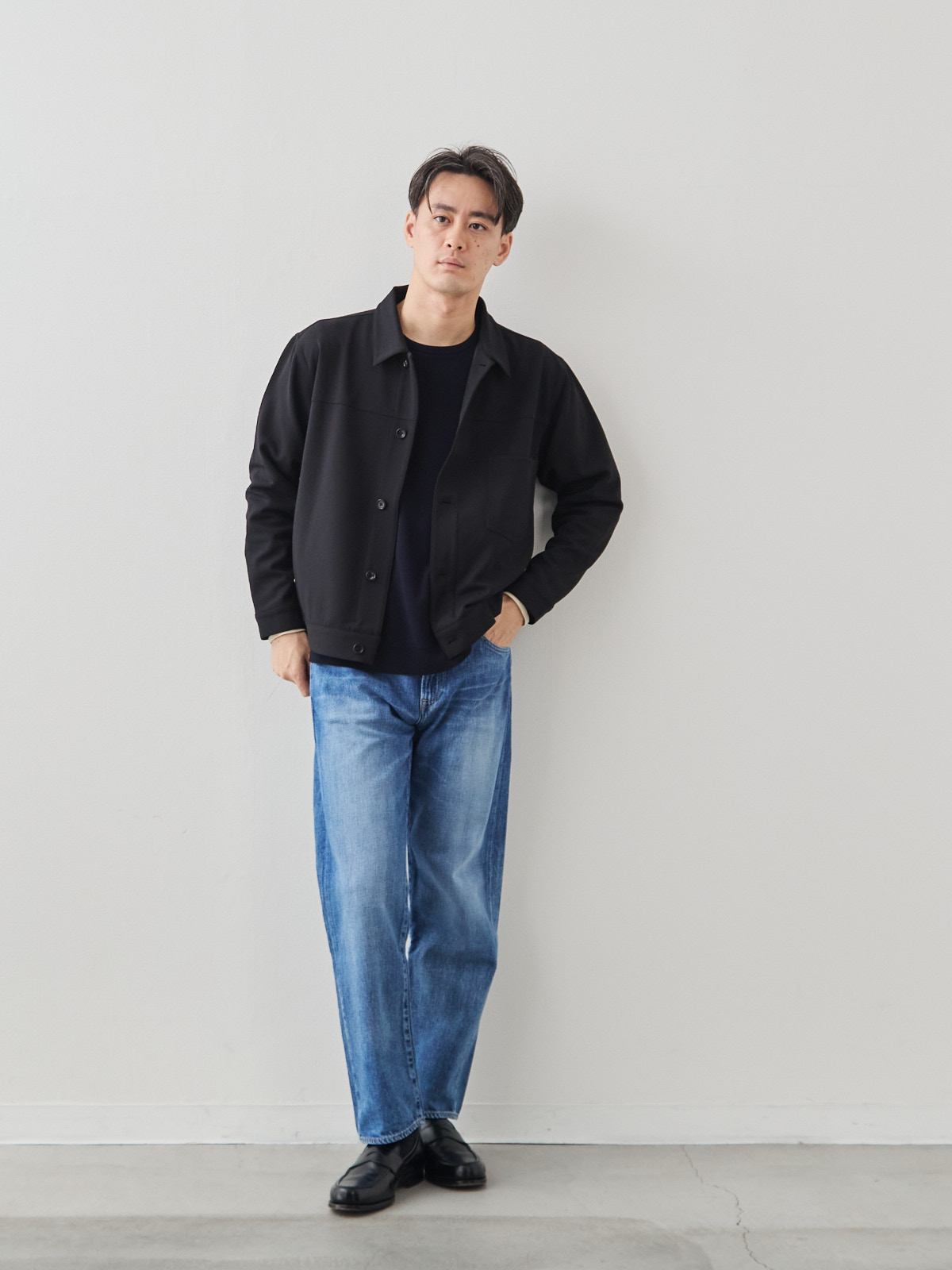 モデル 181cm 71kg サイズ L