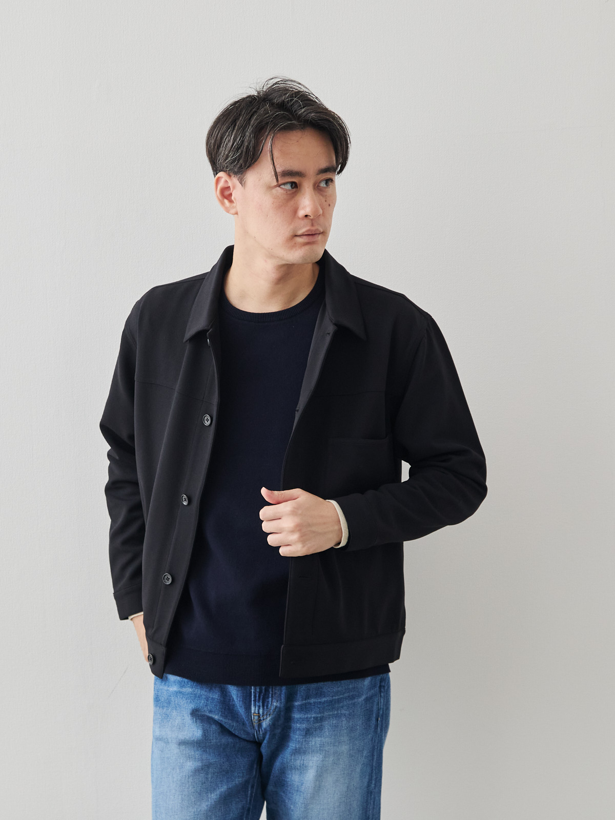 モデル 181cm 71kg サイズ L