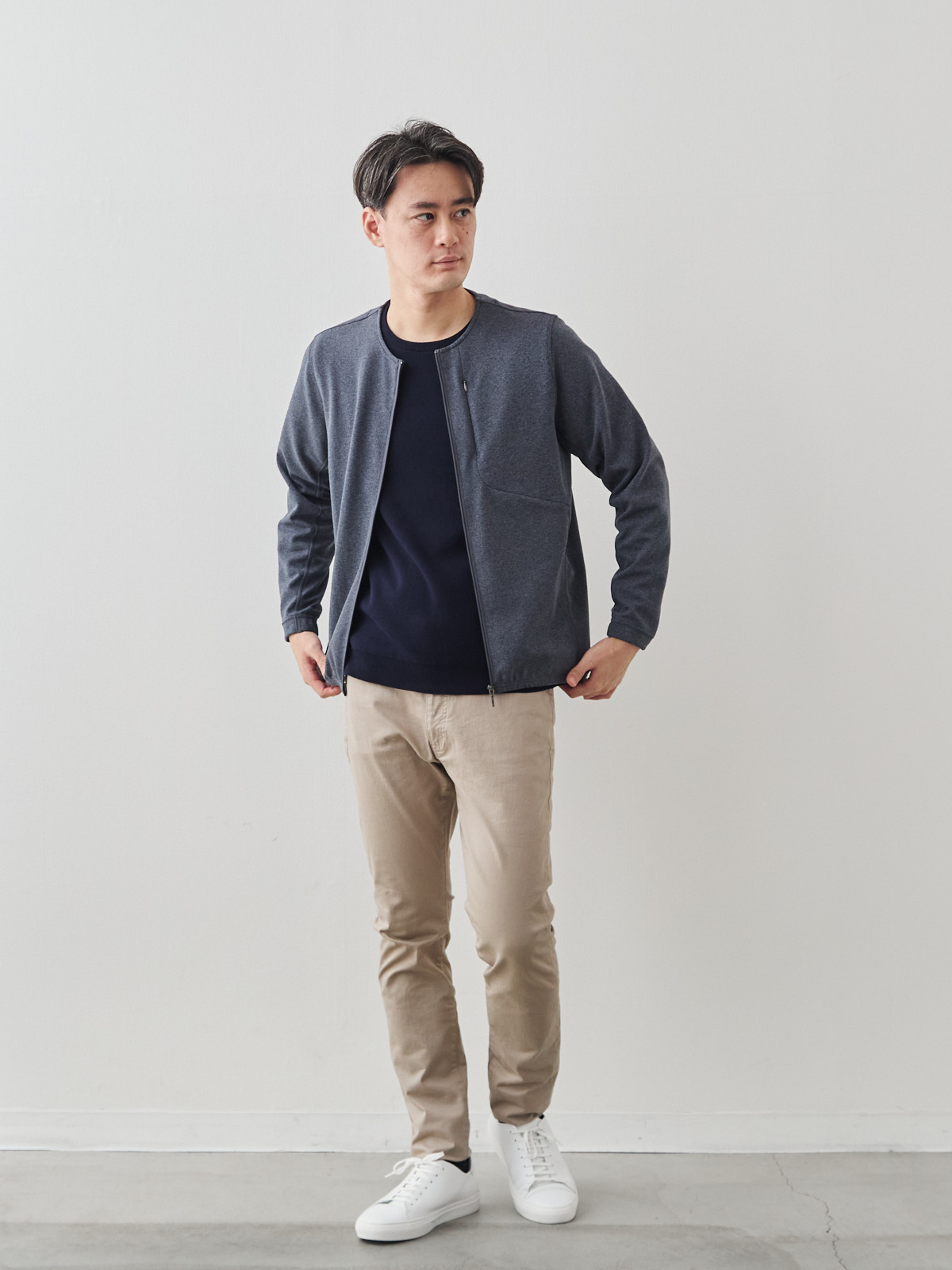 モデル 181cm 71kg サイズ L